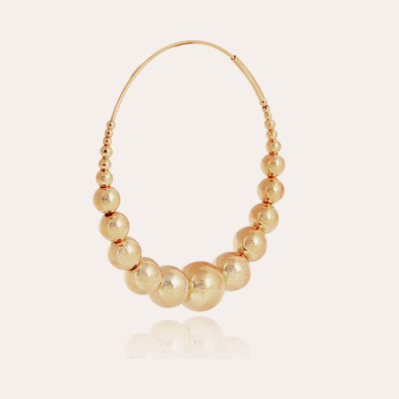 MULTIPERLA HOOPS GOLD