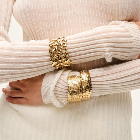 Olea Cuff Gold