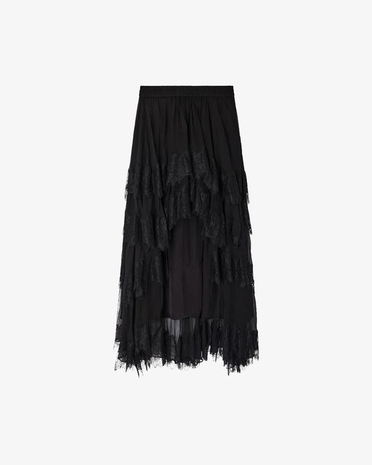 DANA SKIRT CHARCOAL
