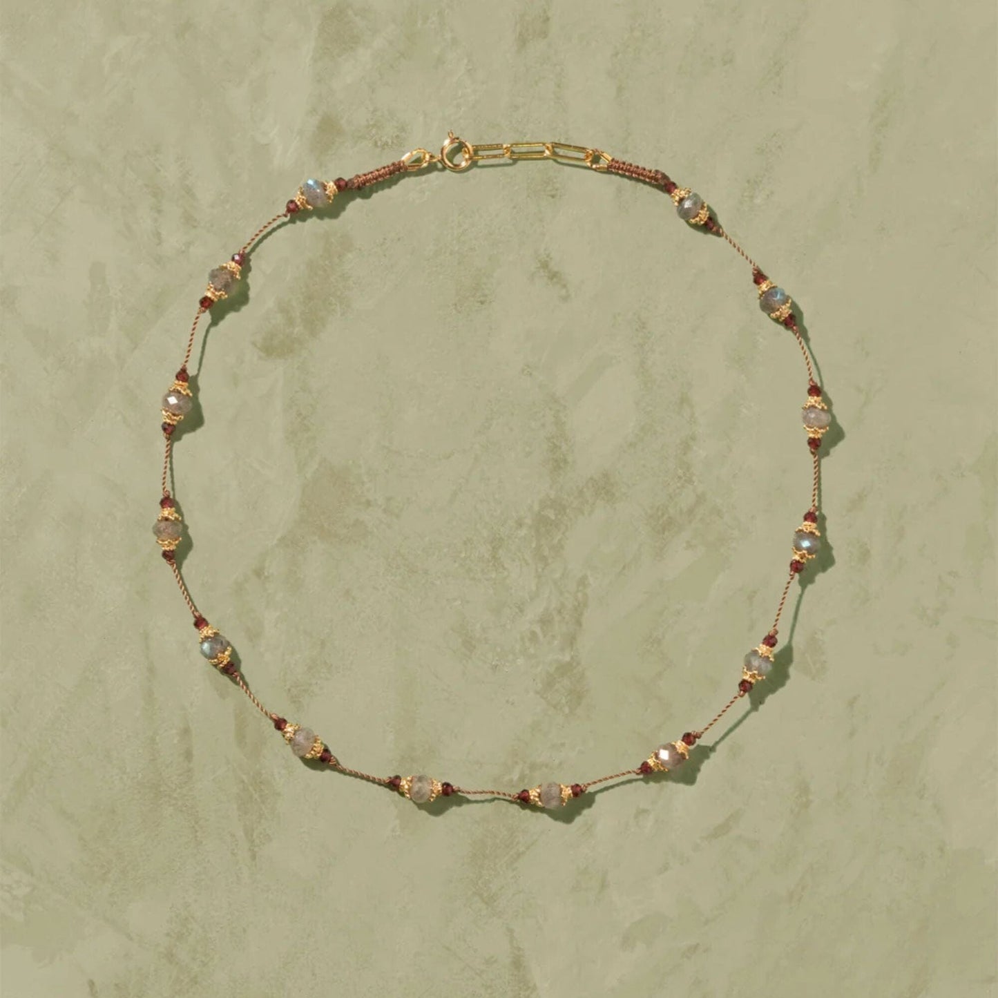 Sriphala Necklace Labradorite