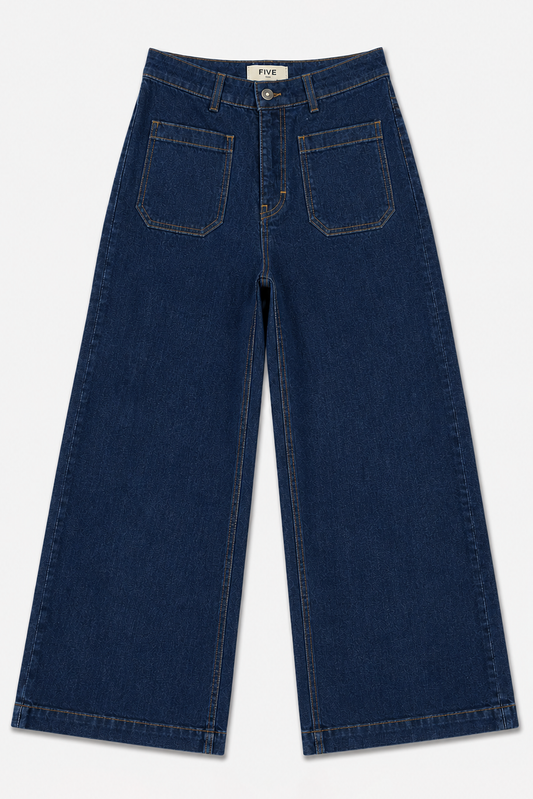 Lucia Cropped Jeans Raw – FIVE Paris