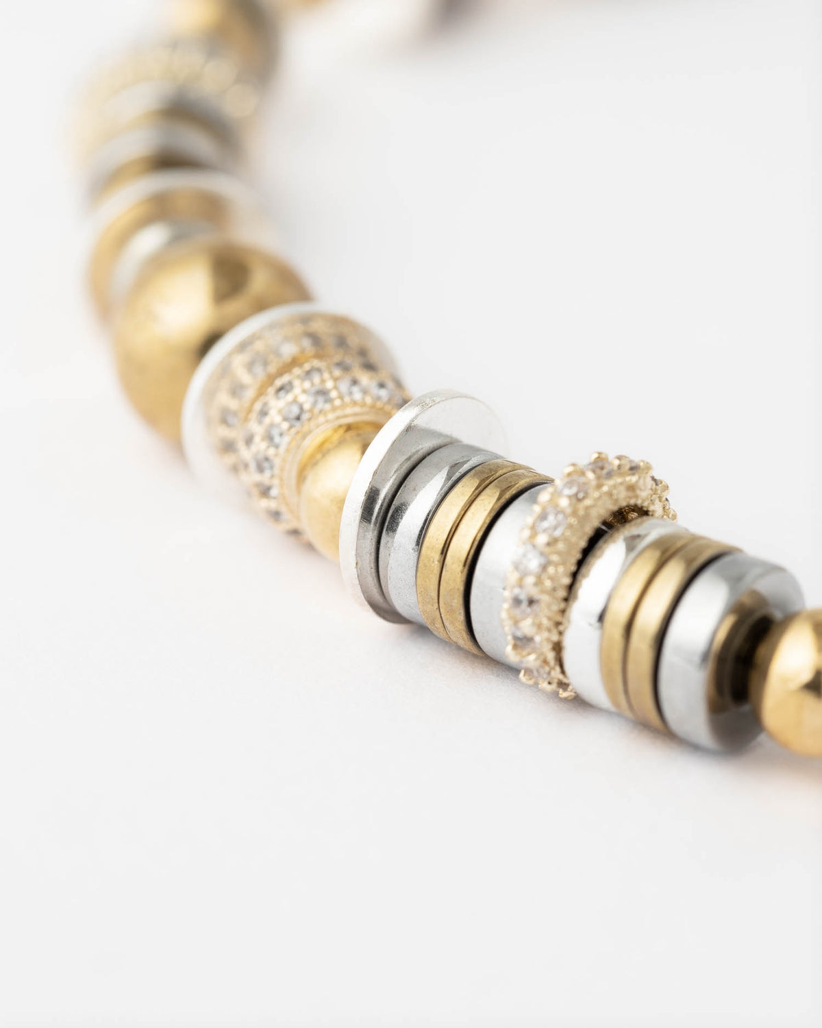 Nefertiti Necklace Gold & Silver – Sigal Paris
