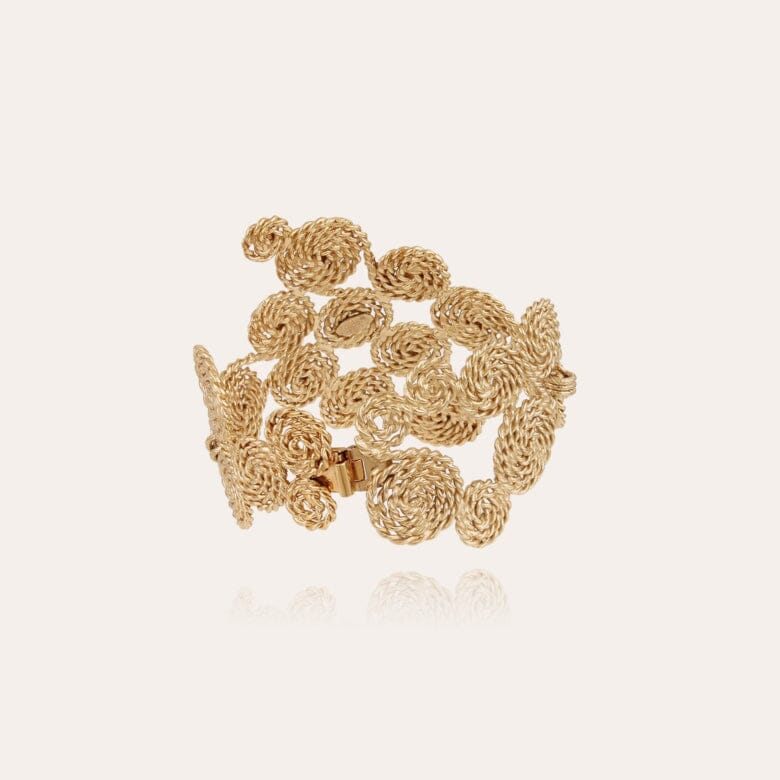 MISTRAL CUFF GOLD PEARLS