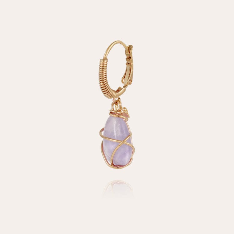 AMETHYST TAO EARRINGS