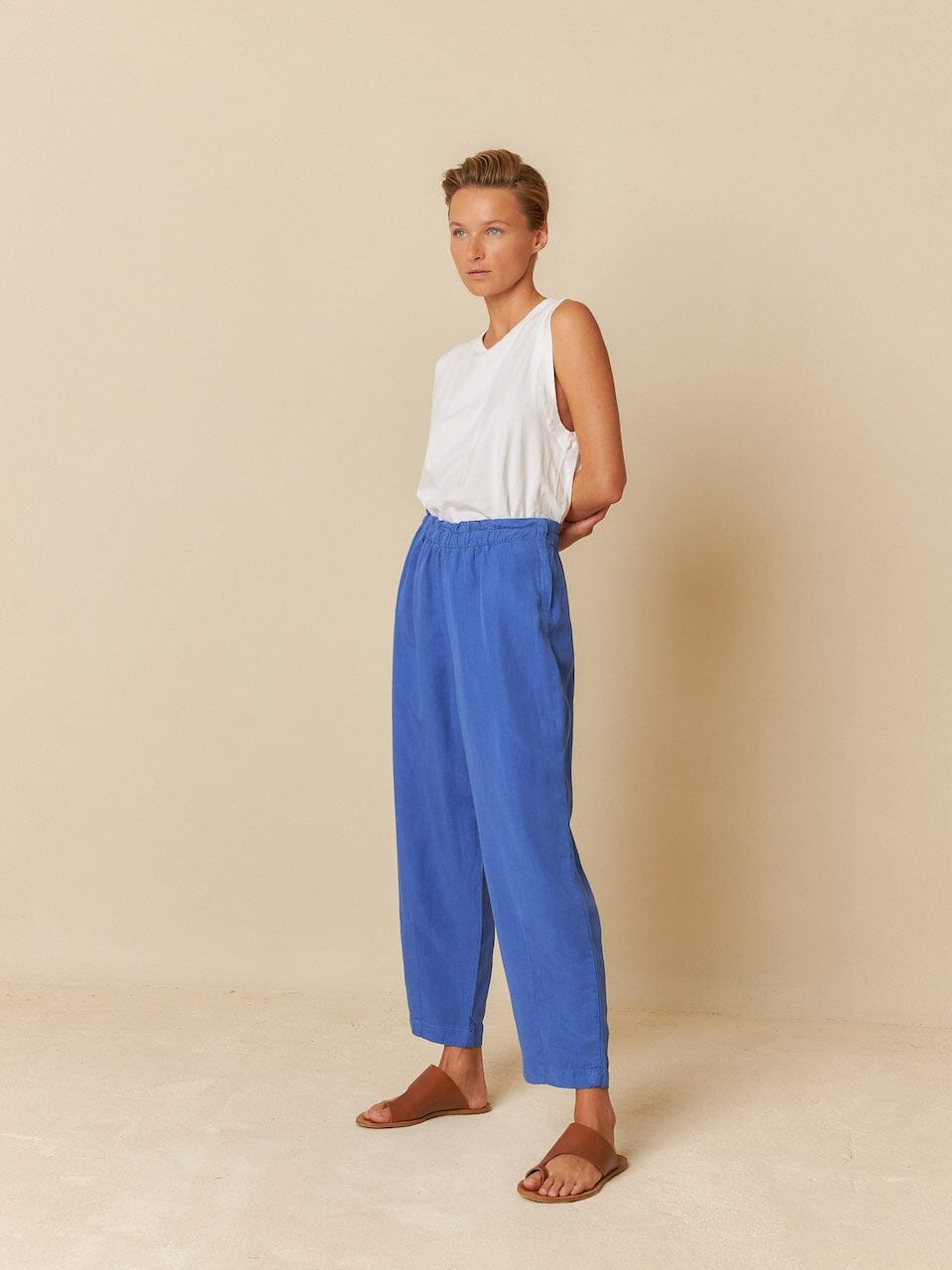 COTTON TANK TOP WHITE