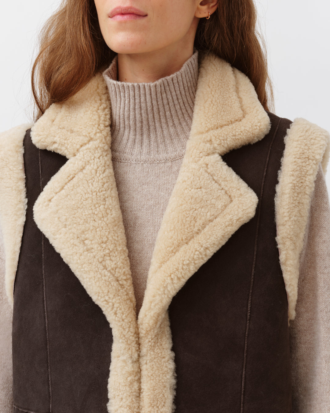 Geskao Shearling Vest – Diega