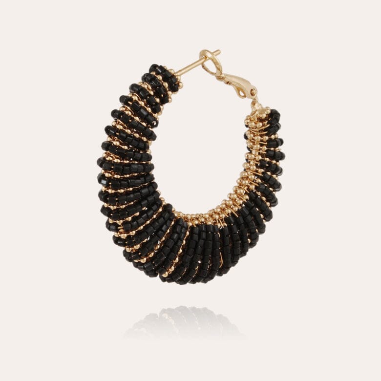 Izzia Earrings Black