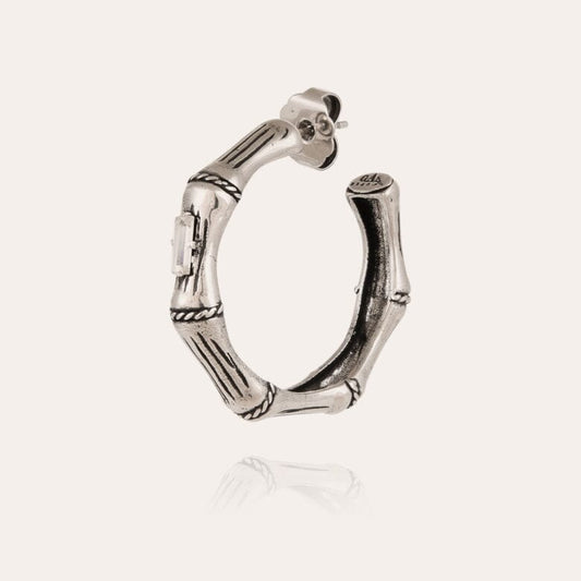 Bambou Earrings Silver