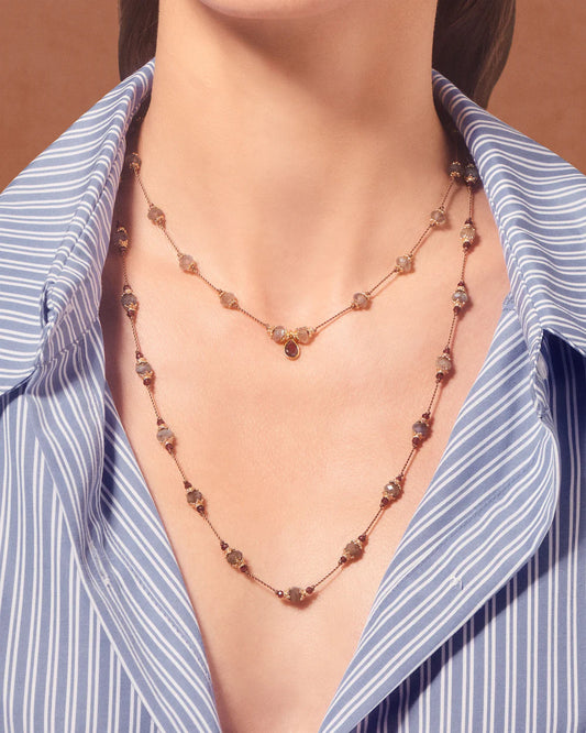 Sriphala Necklace Labradorite