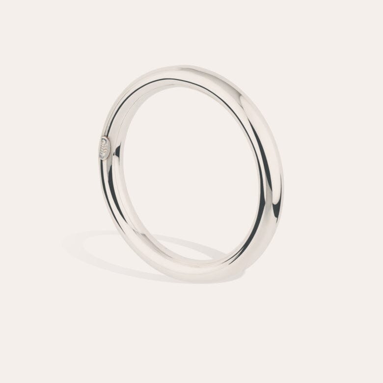TURNER SILVER BANGLE