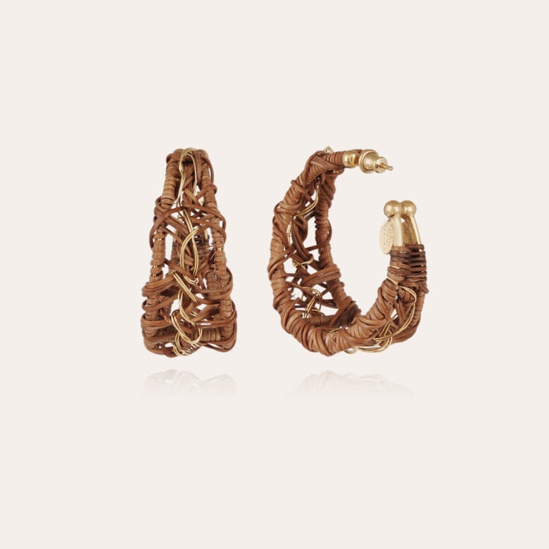 BAKOLY EARRINGS WICKER