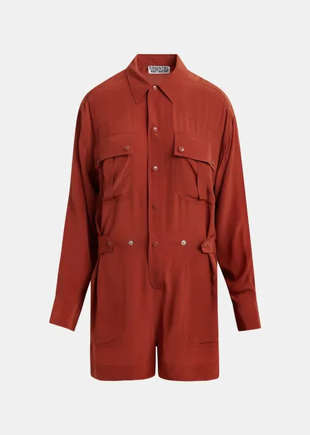 Jebba Maxi Dress And Playsuit Rust