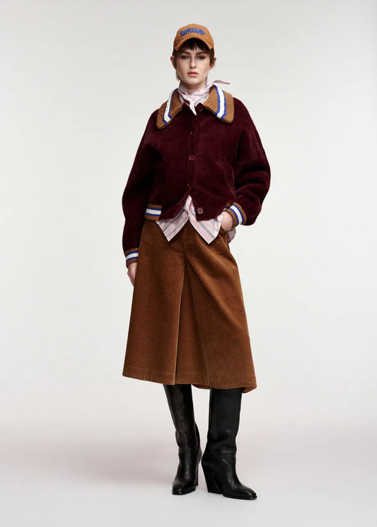 Kamore Knit Jacket Wine Not – Essentiel Antwerp