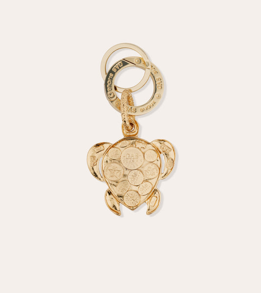 Turtle Enamel Keychain