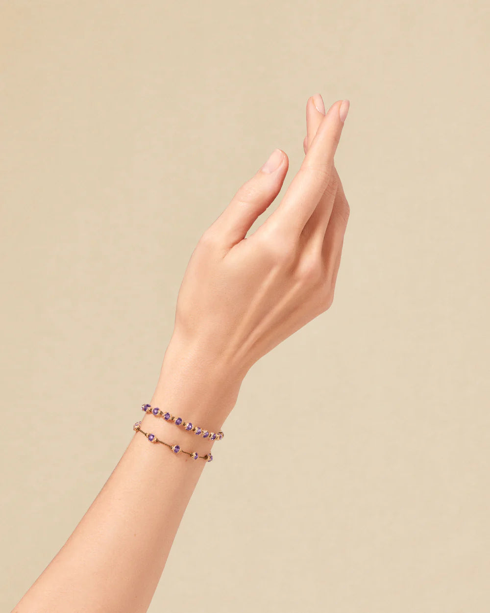 KAMILAH BRACELET AMETHYST