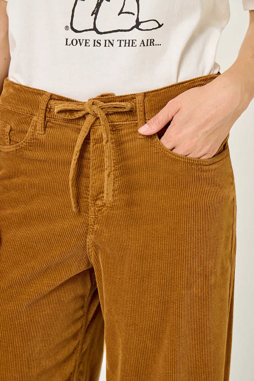 LENY WIDE PANTS PEANUT