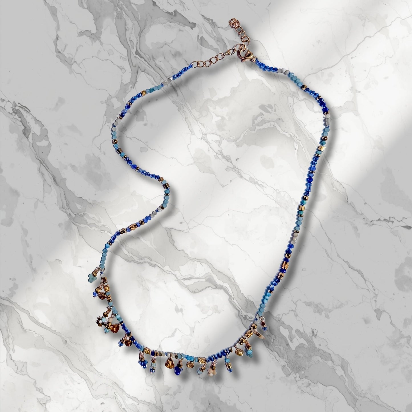 Jango Necklace Blue
