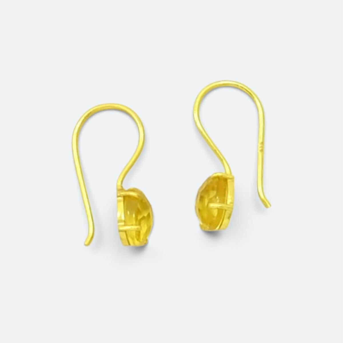 Clara Earrings Citrine