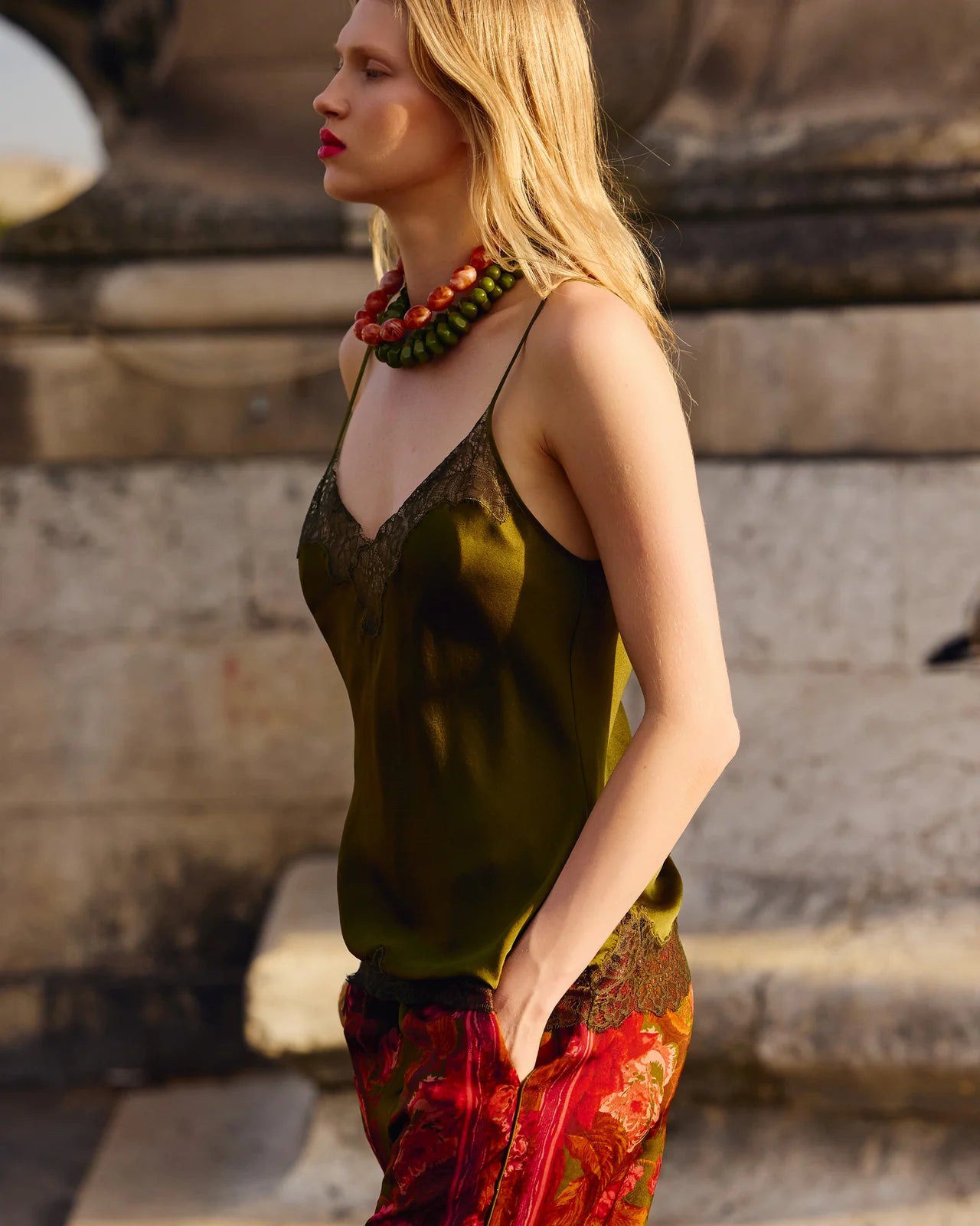 Tibi Silk Top