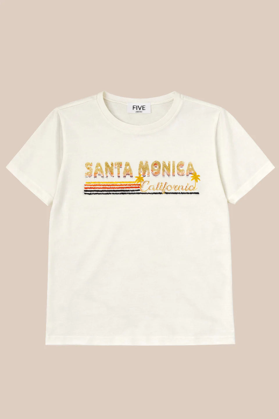 SANTA MONICA T-SHIRT OFFWHITE