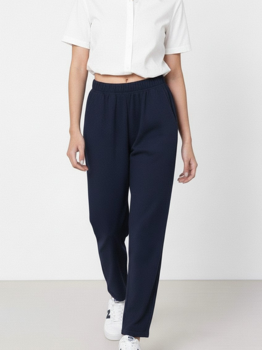 Velfin Corduroy Pants Dark Blue