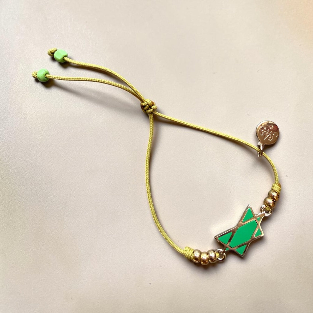 Bella Judaica Charms Bracelet Yellow