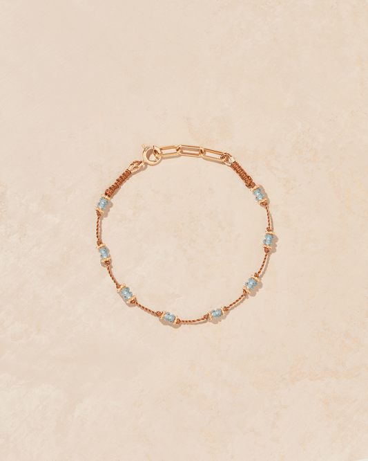Tiare Bracelet Blue Zircon