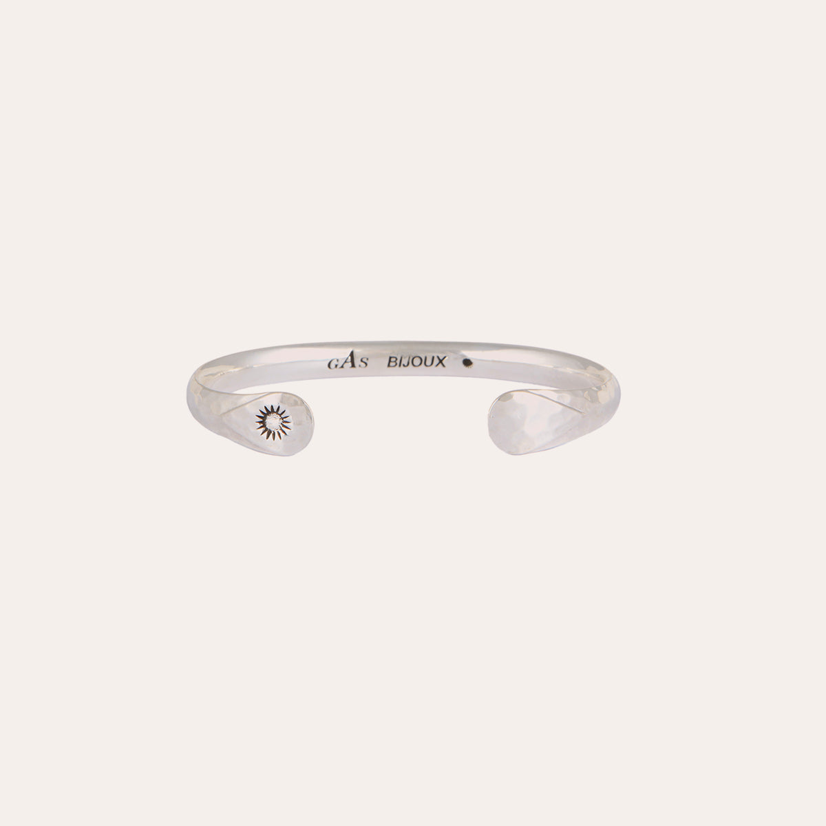 Jonc Wide Bangle Silver