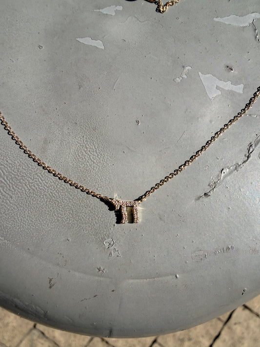 Chai Diamond Necklace