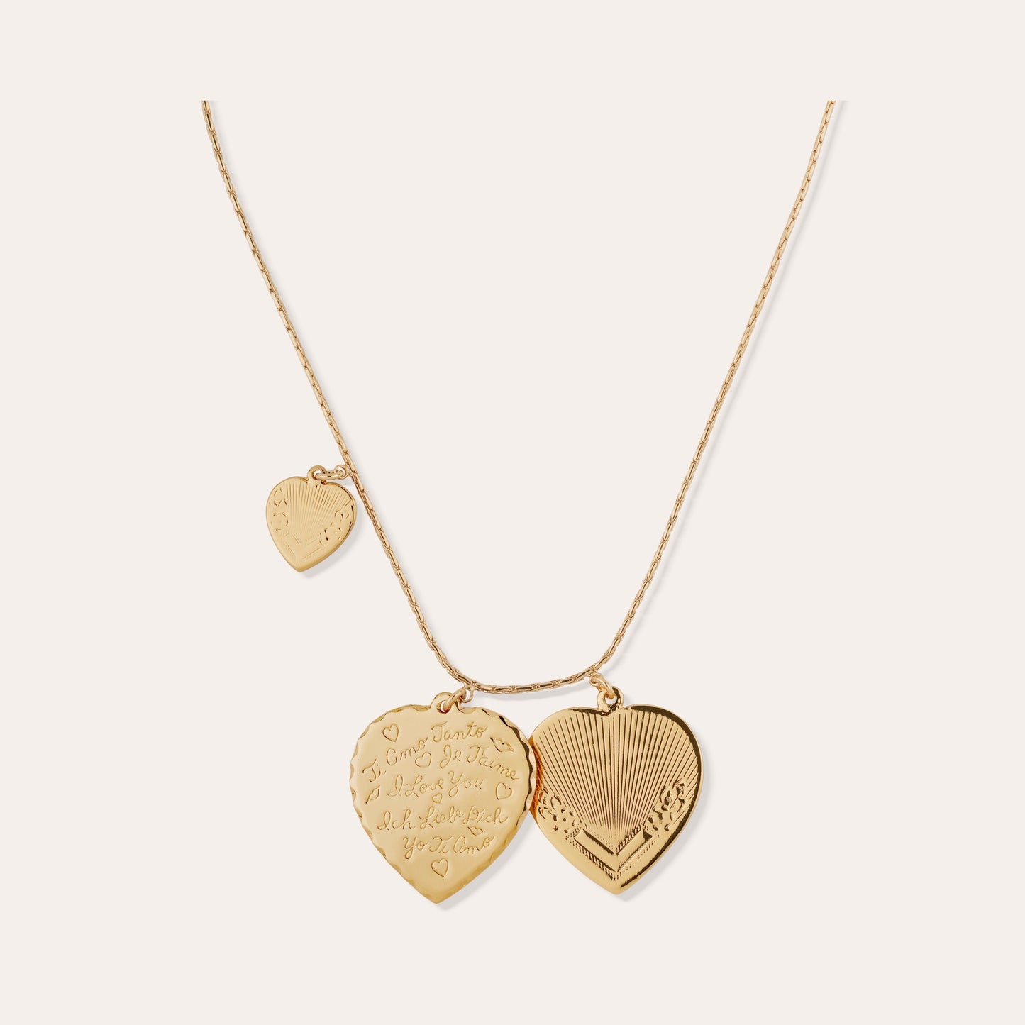 Love Chain Gold Necklace