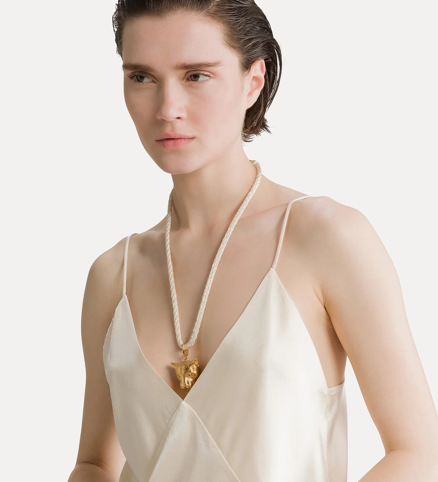 Silk Satin Top 15073 Ivory