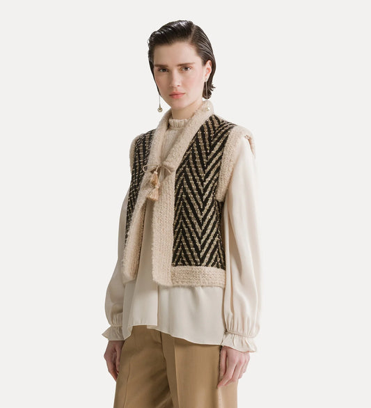 Knitted Waistcoat 15016