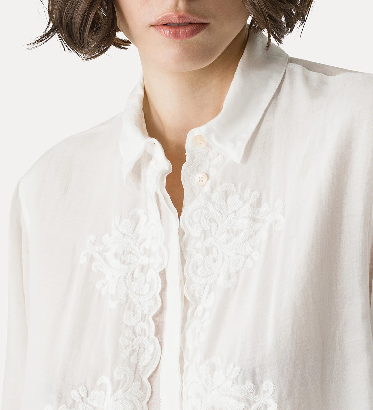 EMBROIDERED SHIRT 14615