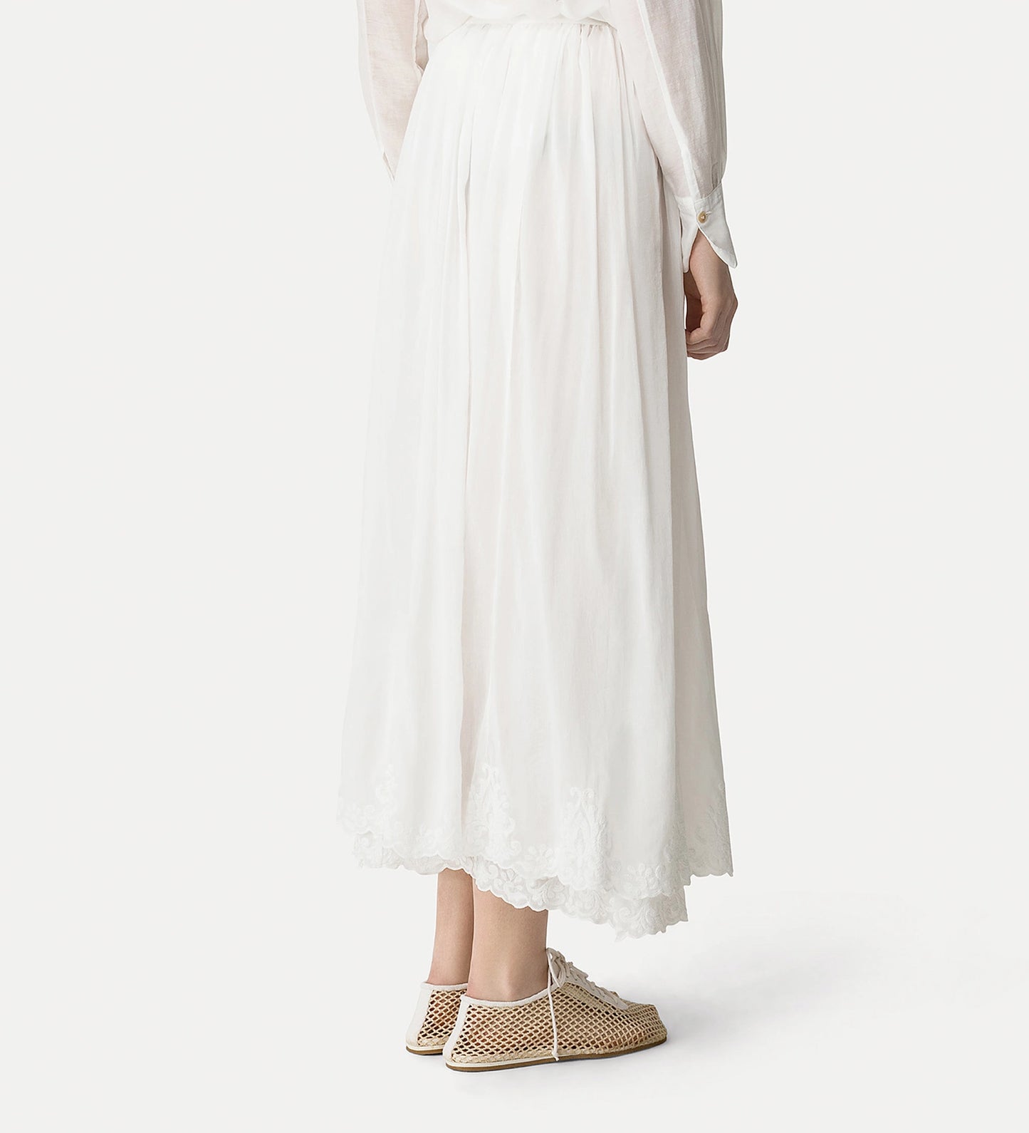 EMBROIDERED SKIRT 14617