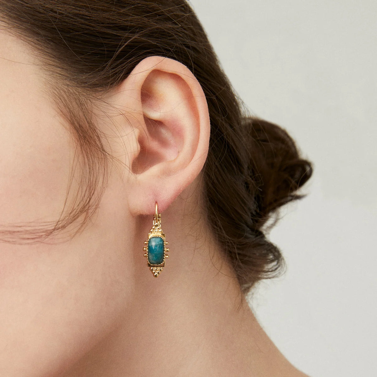 Talisman Earrings Apatite