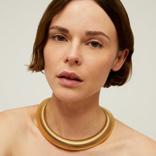 Aida Choker Gold
