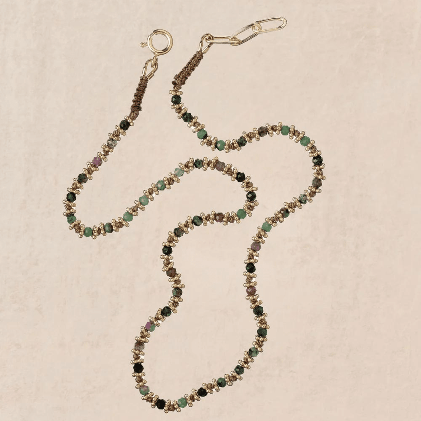 Kamala Necklace Ruby Soizite