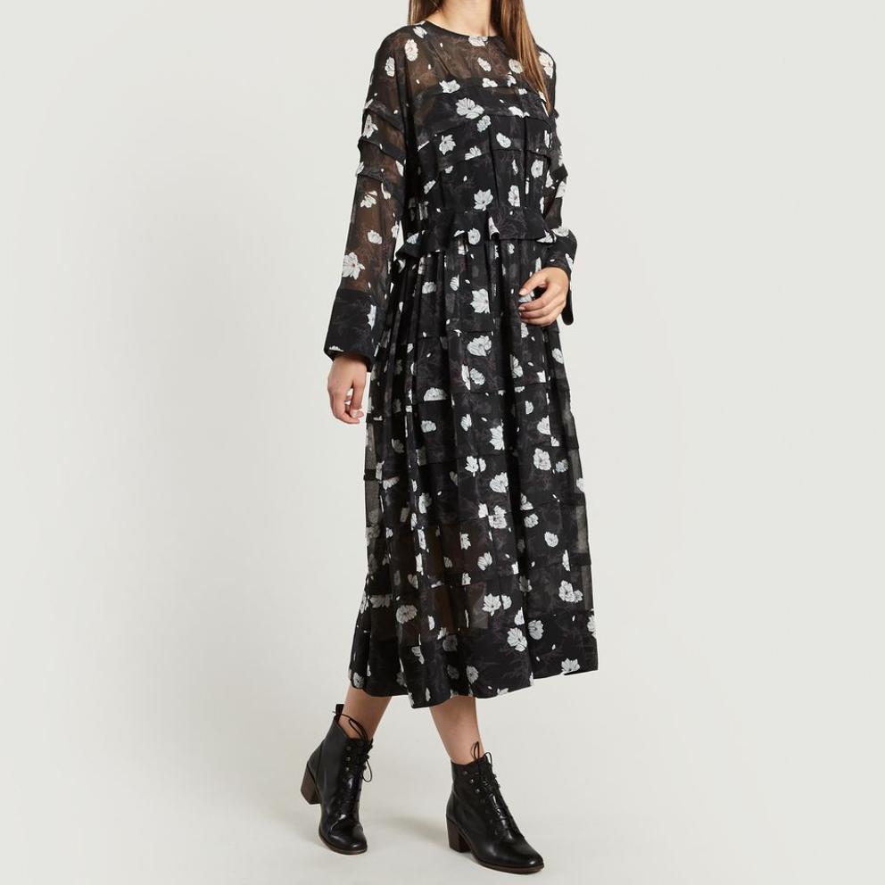 FLORAL MIDI DRESS