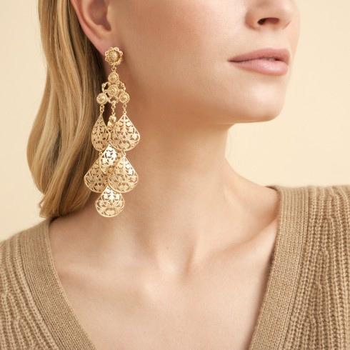 ORFERIA GOLD EARRINGS