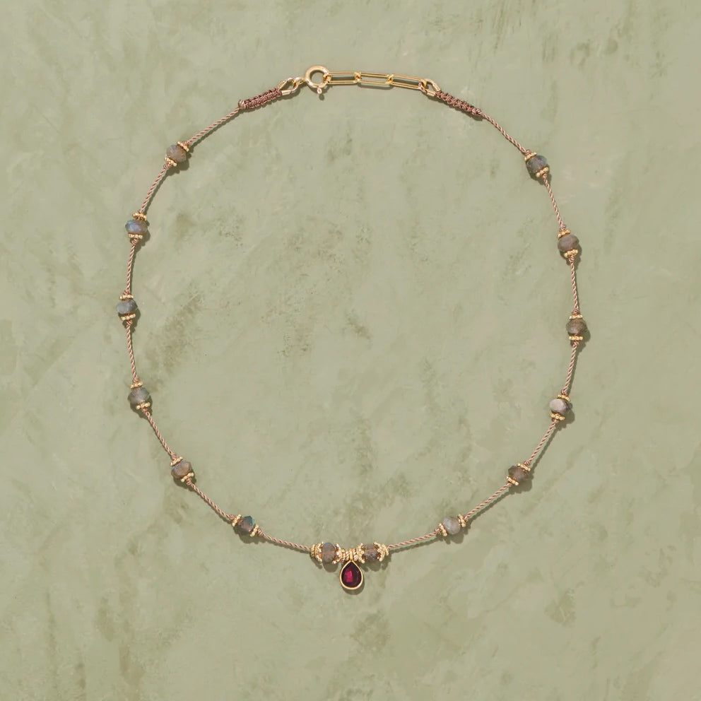 Tanza Necklace Labradorite