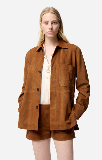 FLORYS SUEDE JACKET