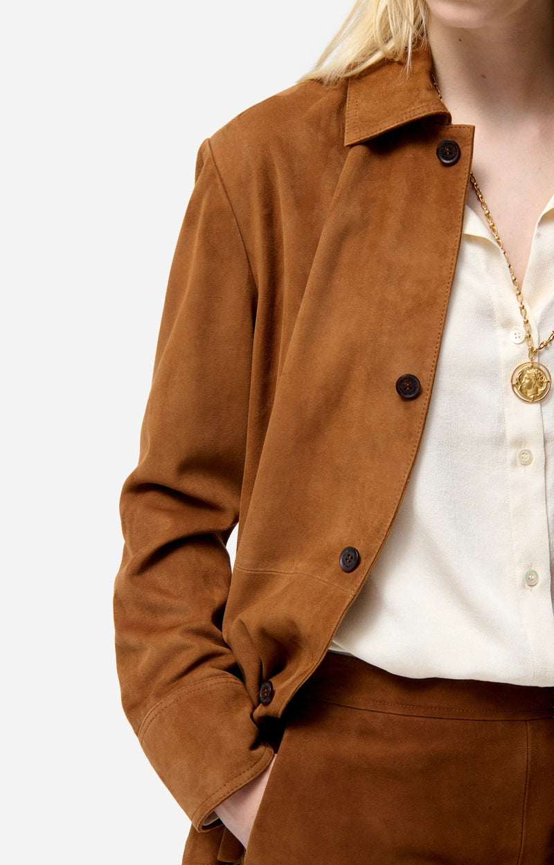 FLORYS SUEDE JACKET