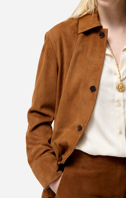 FLORYS SUEDE JACKET