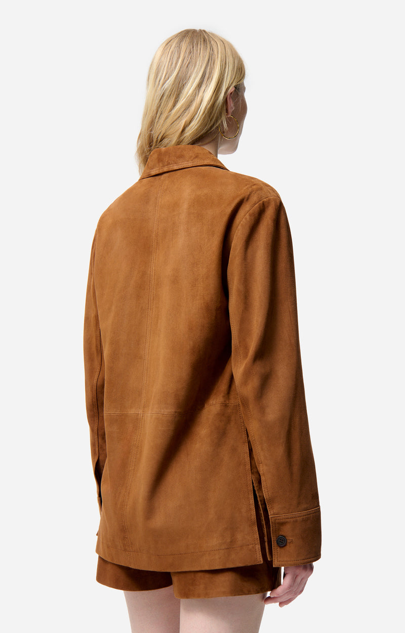 FLORYS SUEDE JACKET