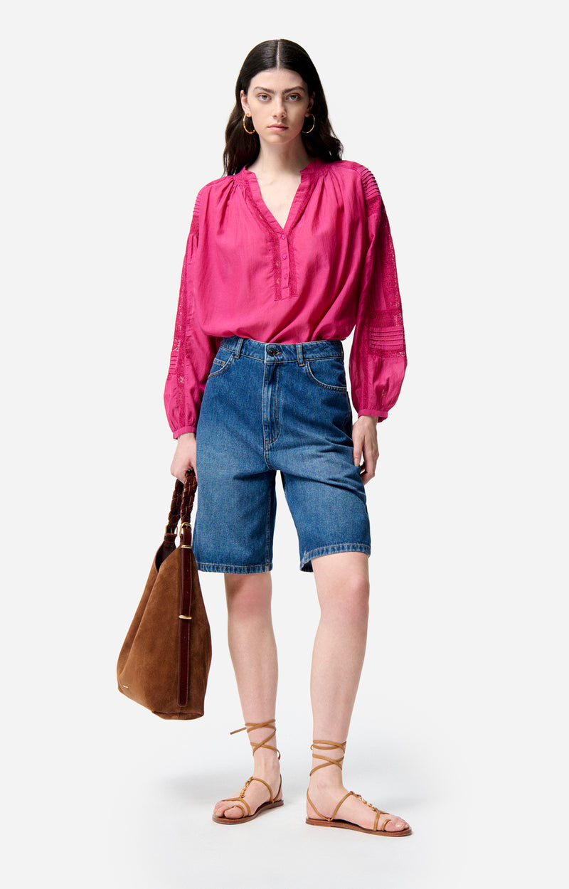 ELOUAN JEANS BERMUDAS