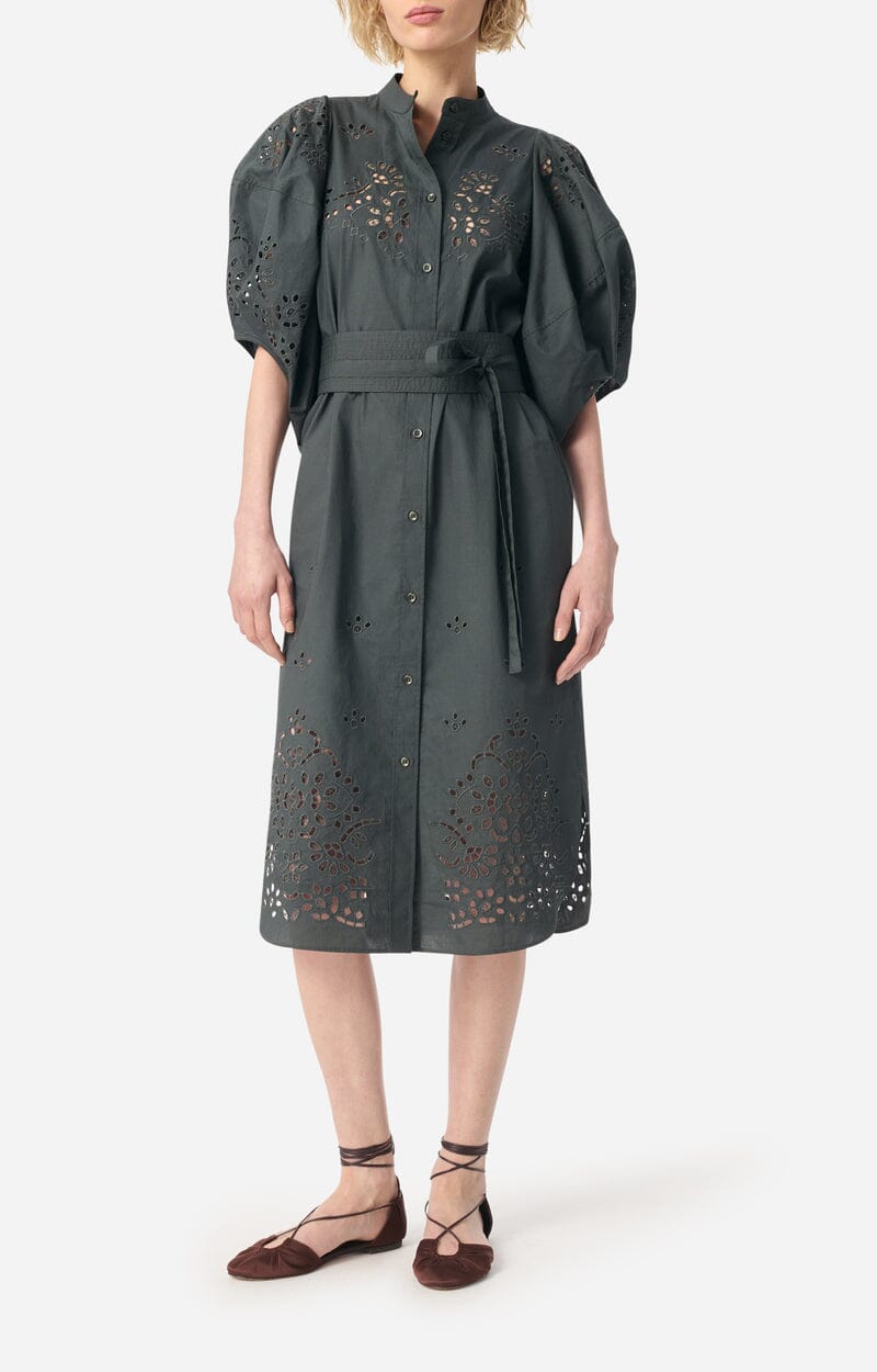 FLORA DRESS BLACK