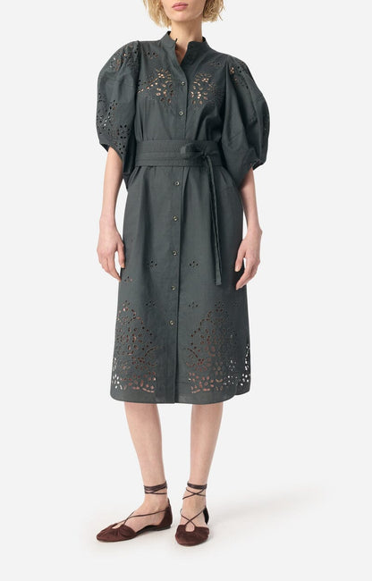 FLORA DRESS BLACK