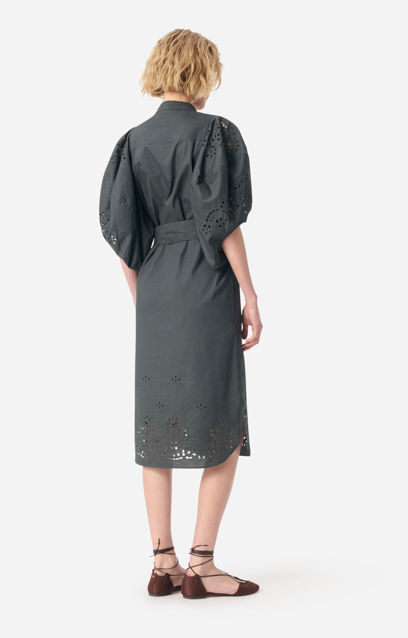 FLORA DRESS BLACK