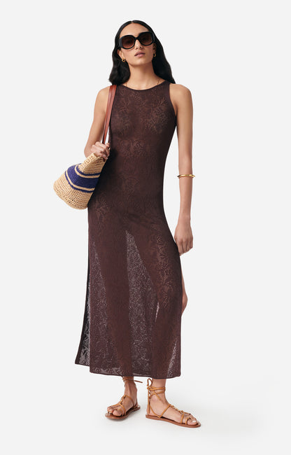 ETTA DRESS CHOCOLATE