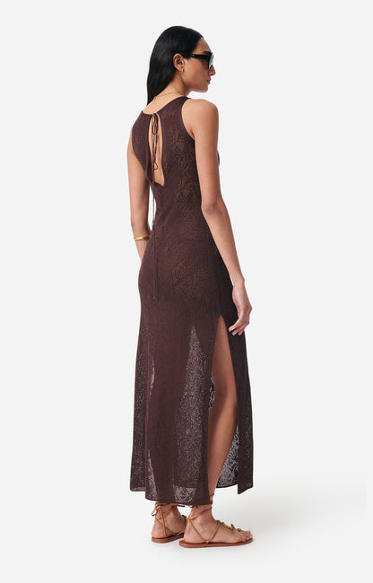 ETTA DRESS CHOCOLATE